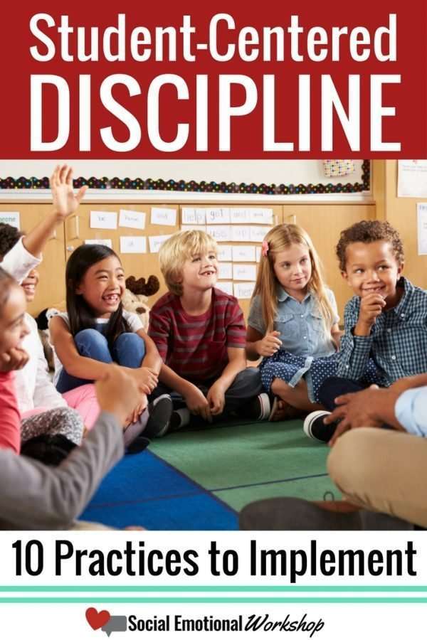 Student-Centered Discipline Promotes Social Emotional Learning | Social ...