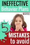 Behavior Plan Mistakes Pin