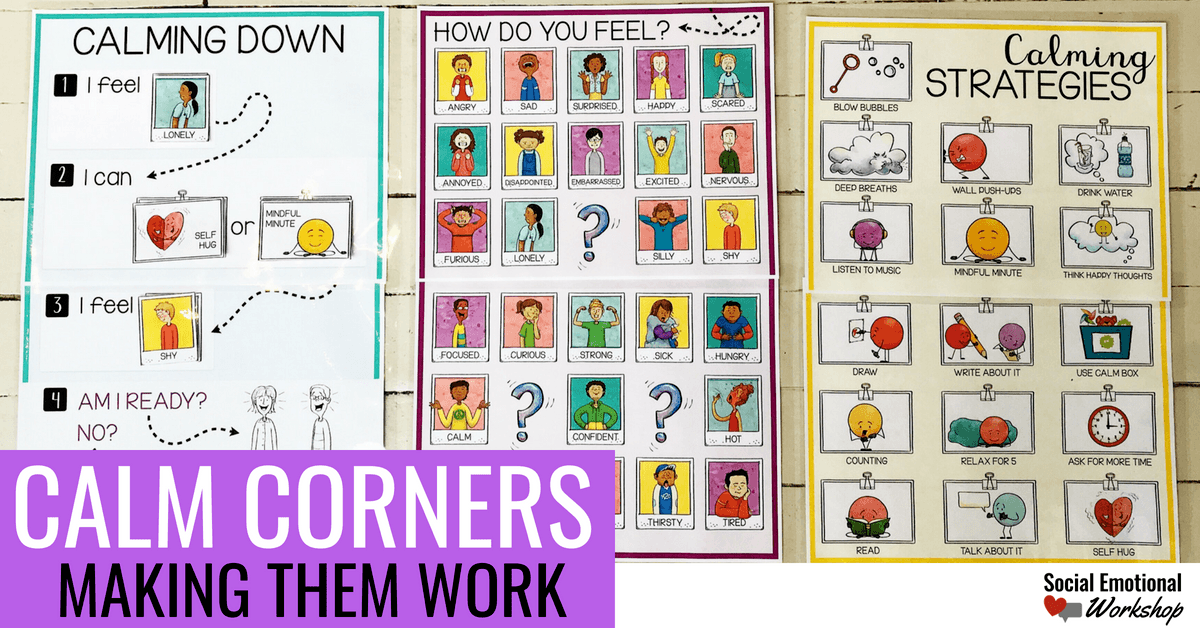 Calm Down Corner Ideas in an Autism Classroom (5 How To Steps)