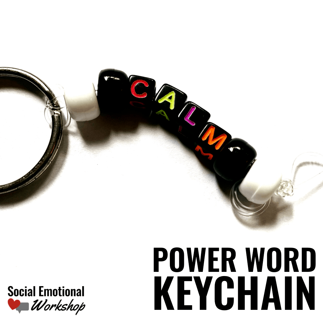 counseling termination with elementary students: power word token | social emotional workshop