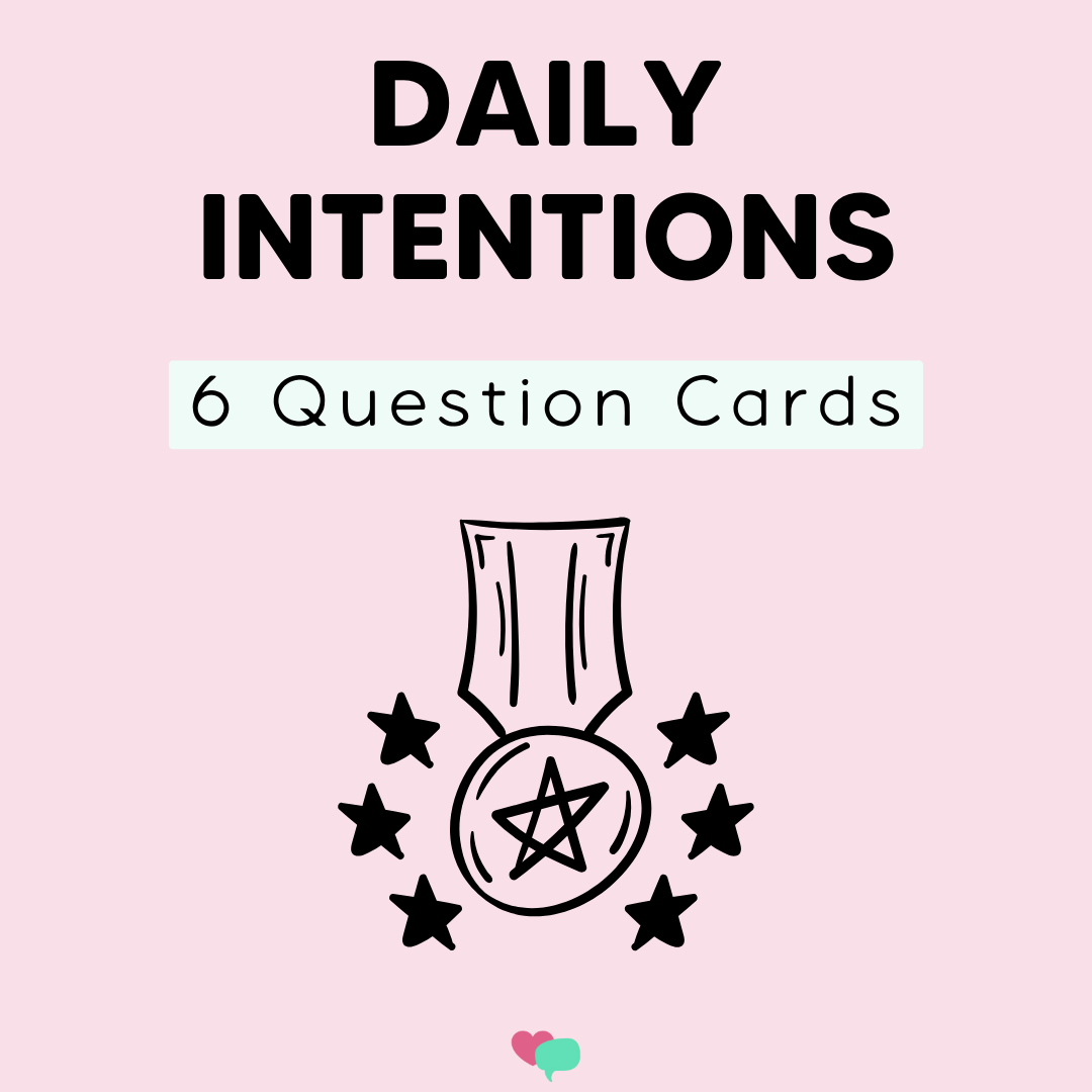 Daily Intention Question Cards